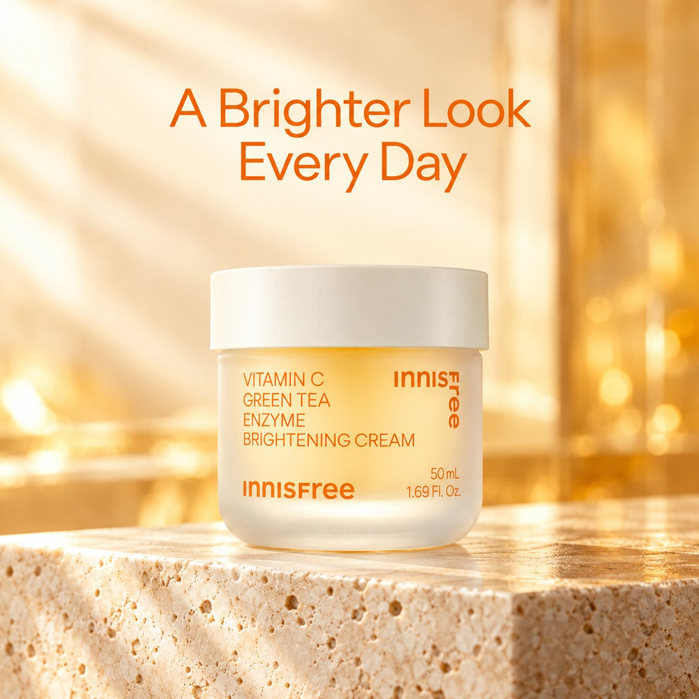 Innisfree Vitamin C Green Tea Enzyme Brightening Cream 50ml