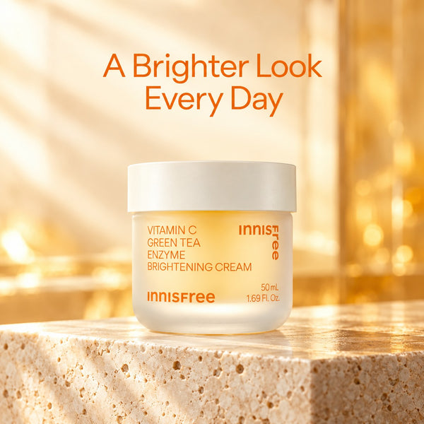 Innisfree Vitamin C Green Tea Enzyme Brightening Cream 50ml