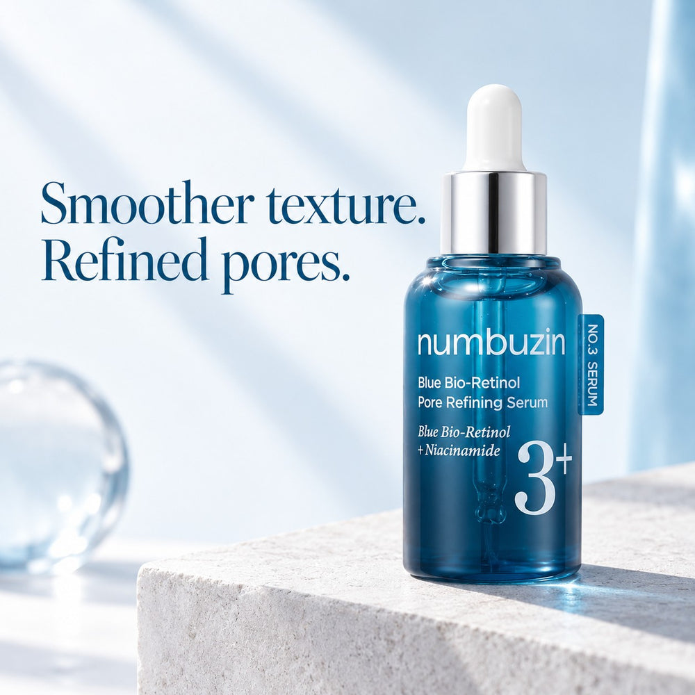 numbuzin No.3 Blue Bio-Retinol Pore Refining Serum 30ml