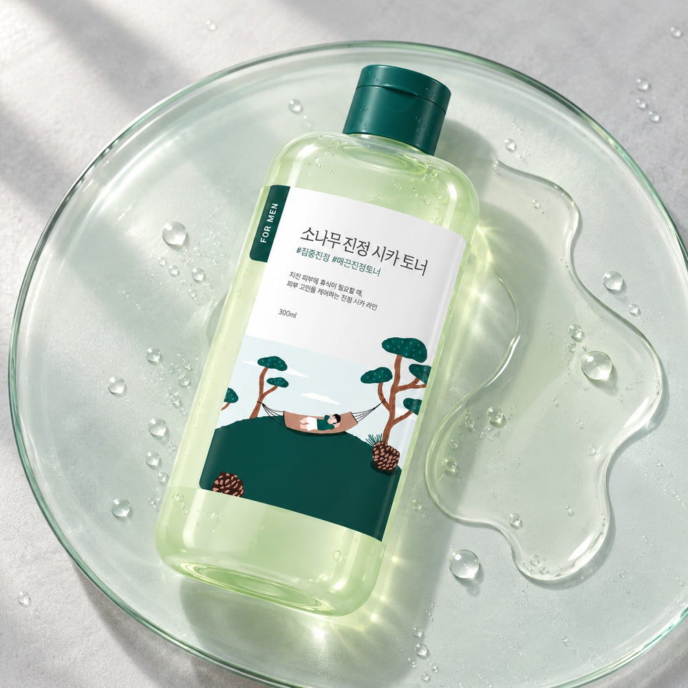 ROUND LAB For Men Pine Calming Cica Toner 300ml