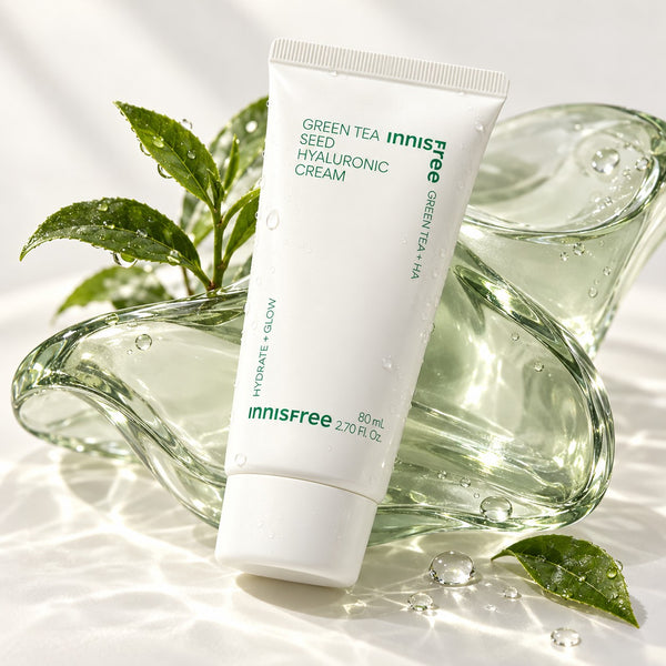 Innisfree Green Tea Hyaluronic Moisturizing Cream 80ml