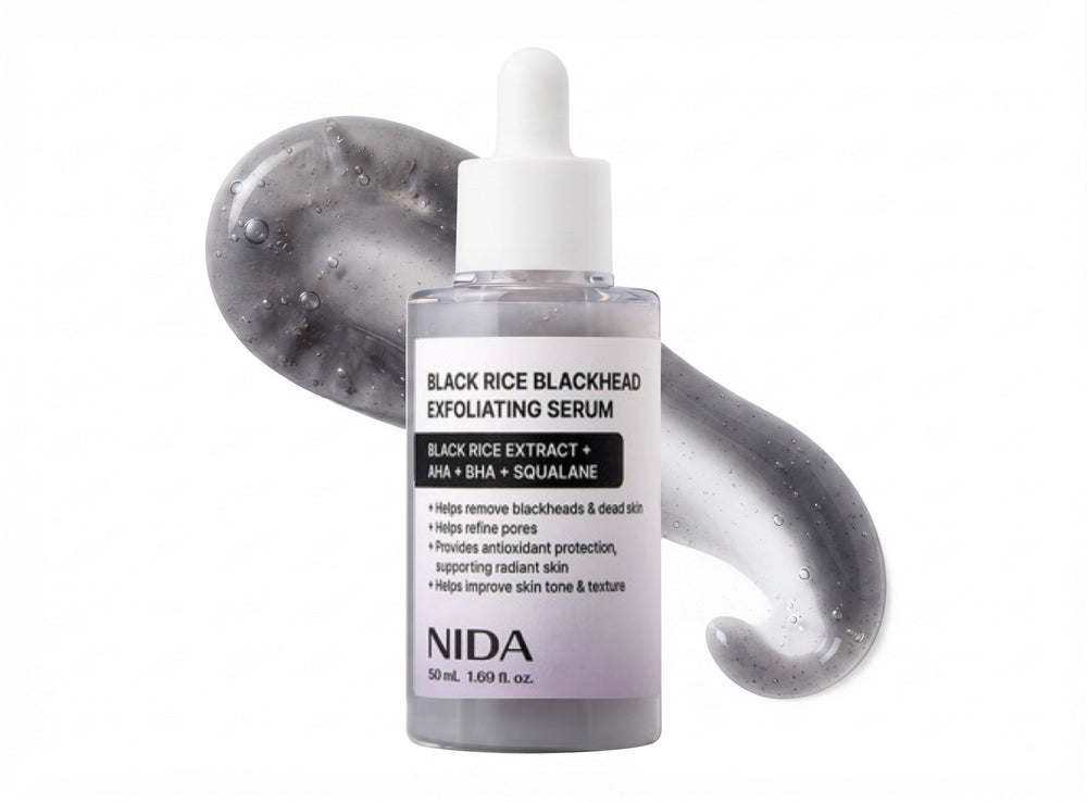 NIDA Black Rice Blackhead Exfoliating Serum 50ml