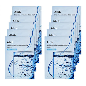 Abib Hyaluron Hydrating Sheet Mask Essential Fit 10 Sheets