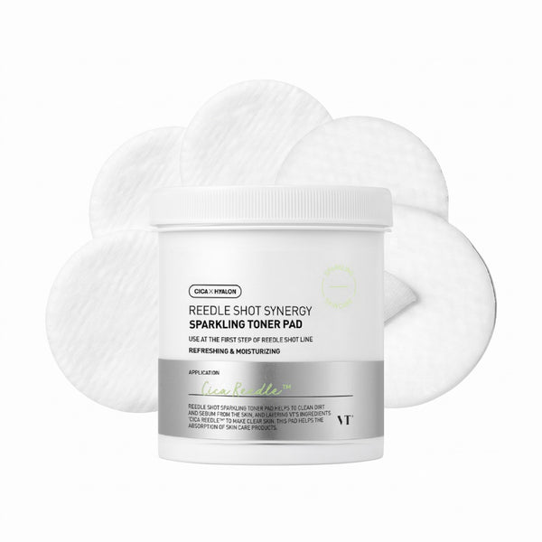 VT Reedle Shot Synergy Sparkling Toner Pad 80 Pads