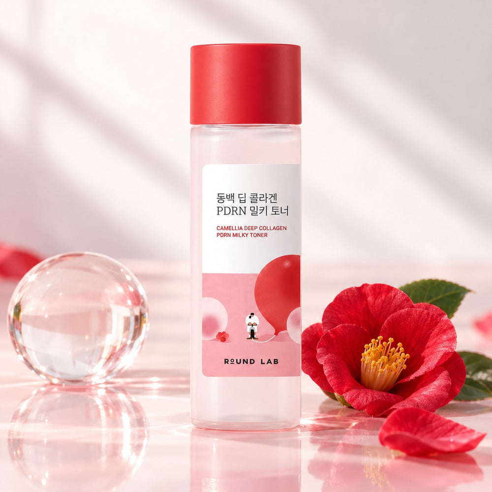 ROUND LAB Camellia Deep Collagen PDRN Milky Toner 150ml