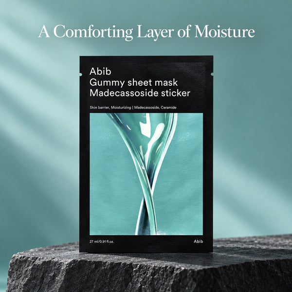 Abib Gummy Sheet Mask Madecassoside Sticker 10 Sheets