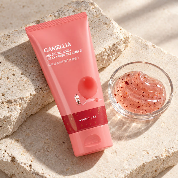 ROUND LAB Camellia Deep Collagen Jelly Mask Cleanser 150ml