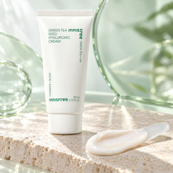 Innisfree Green Tea Hyaluronic Moisturizing Cream 80ml