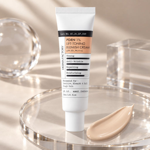 DERMA FACTORY PDRN 1% Lift-Toning Blemish Cream SPF50+ PA++++ 30ml