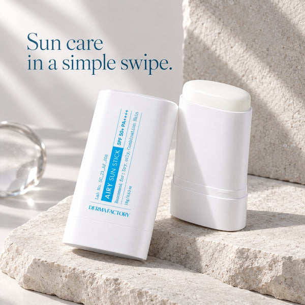 DERMA FACTORY Airy Sun Stick SPF50+ PA++++ 18g
