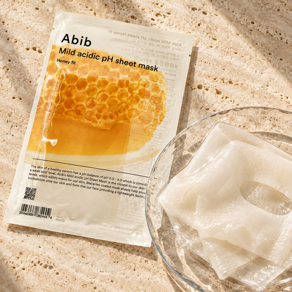 Abib Mild Acidic pH Sheet Mask Honey Fit 10 Sheets