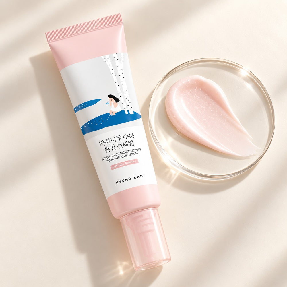 ROUND LAB Birch Juice Moisturizing Tone-Up Sun Serum SPF 50+ PA++++ 50ml