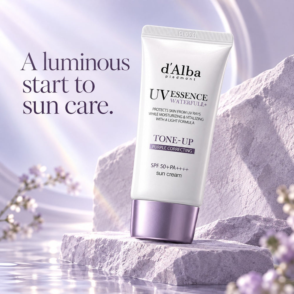 d'Alba Clean Tea Tree Liposome Tone-Up Sun Cream Purple 50ml