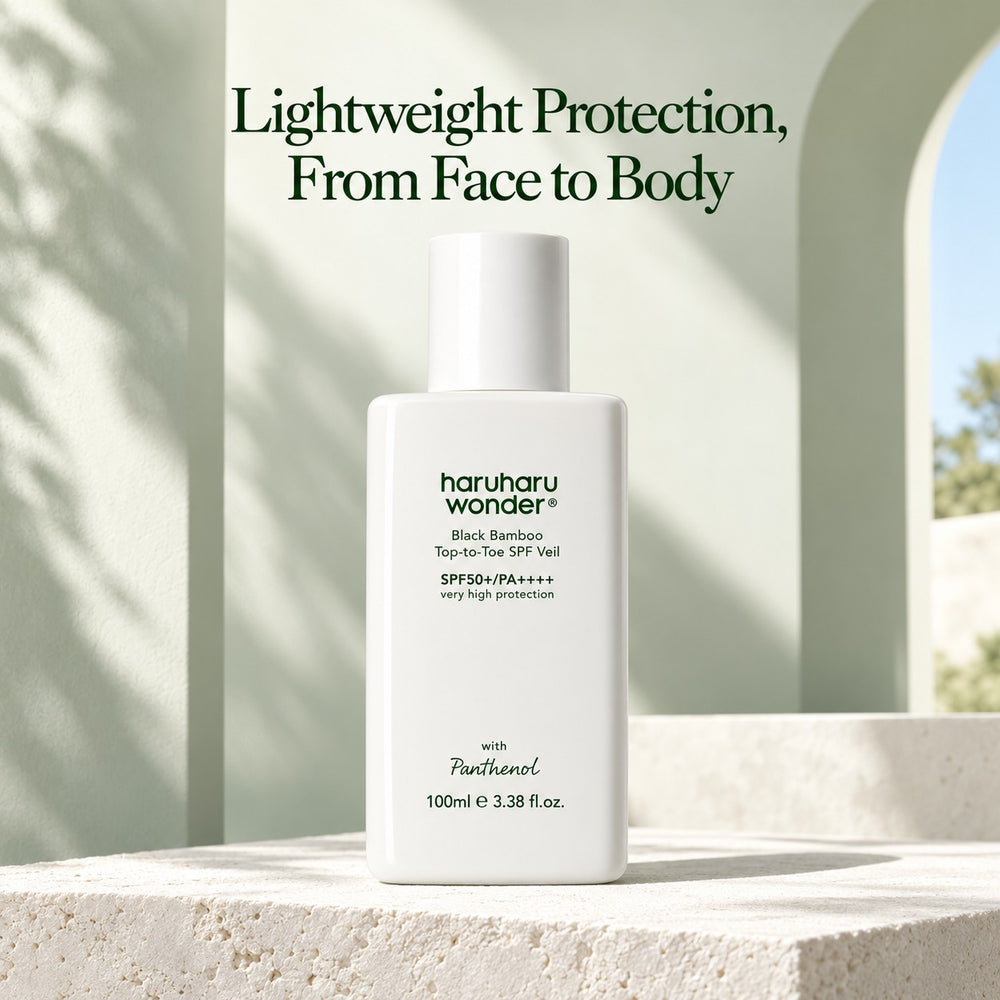 haruharu wonder Black Bamboo Top-to-Toe SPF Veil 100ml