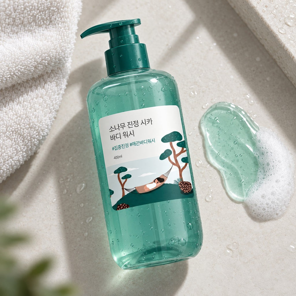 ROUND LAB Pine Calming Cica Body Wash 400ml