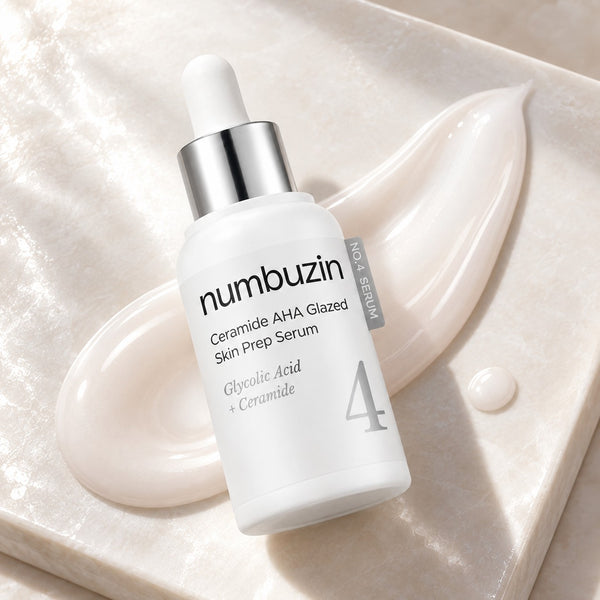 numbuzin No.4 Ceramide AHA Glazed Skin Prep Serum 30ml