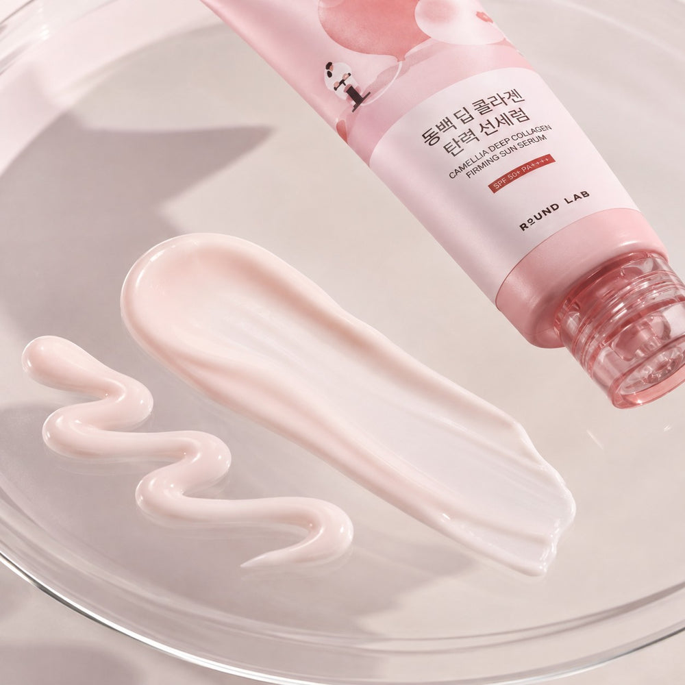 ROUND LAB Camellia Deep Collagen Firming Sun Serum 50ml