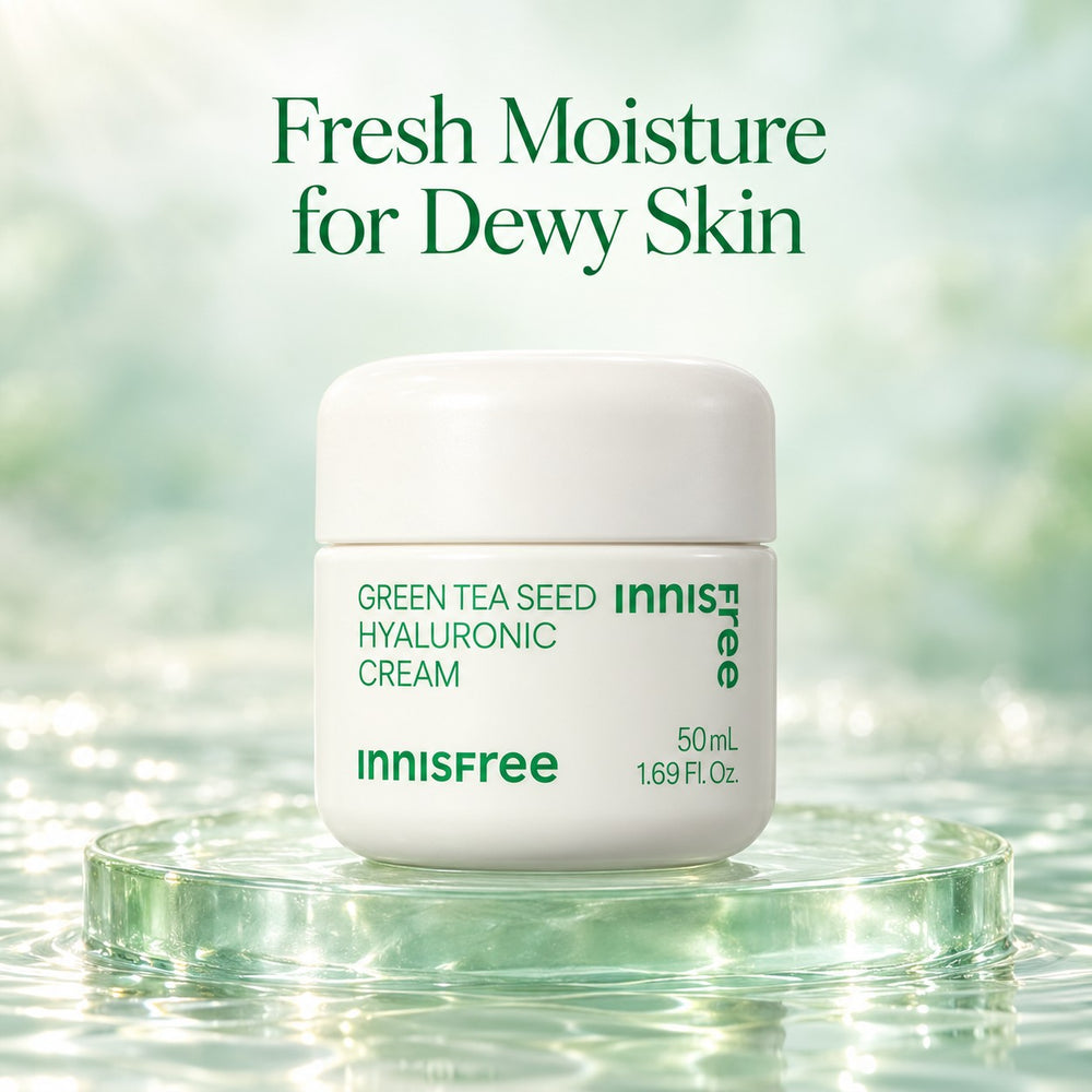 Innisfree Green Tea Hyaluronic Moisturizing Cream 50ml