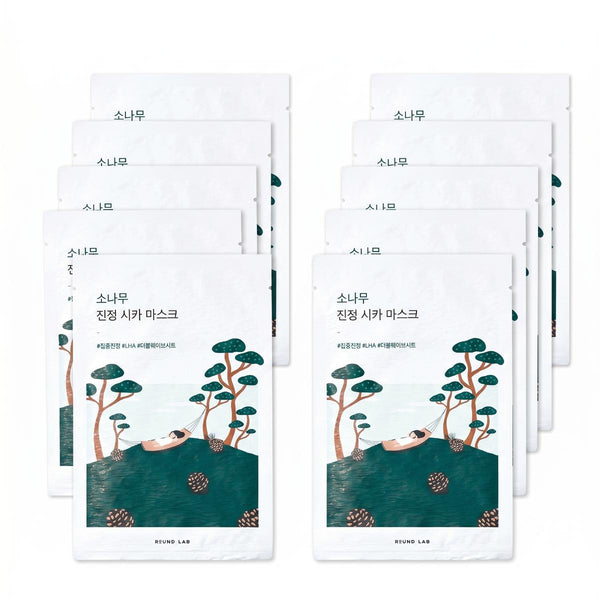 ROUND LAB Pine Calming Cica Mask 10 Sheets