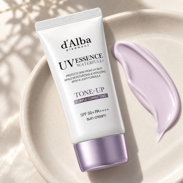 d'Alba Clean Tea Tree Liposome Tone-Up Sun Cream Purple 50ml