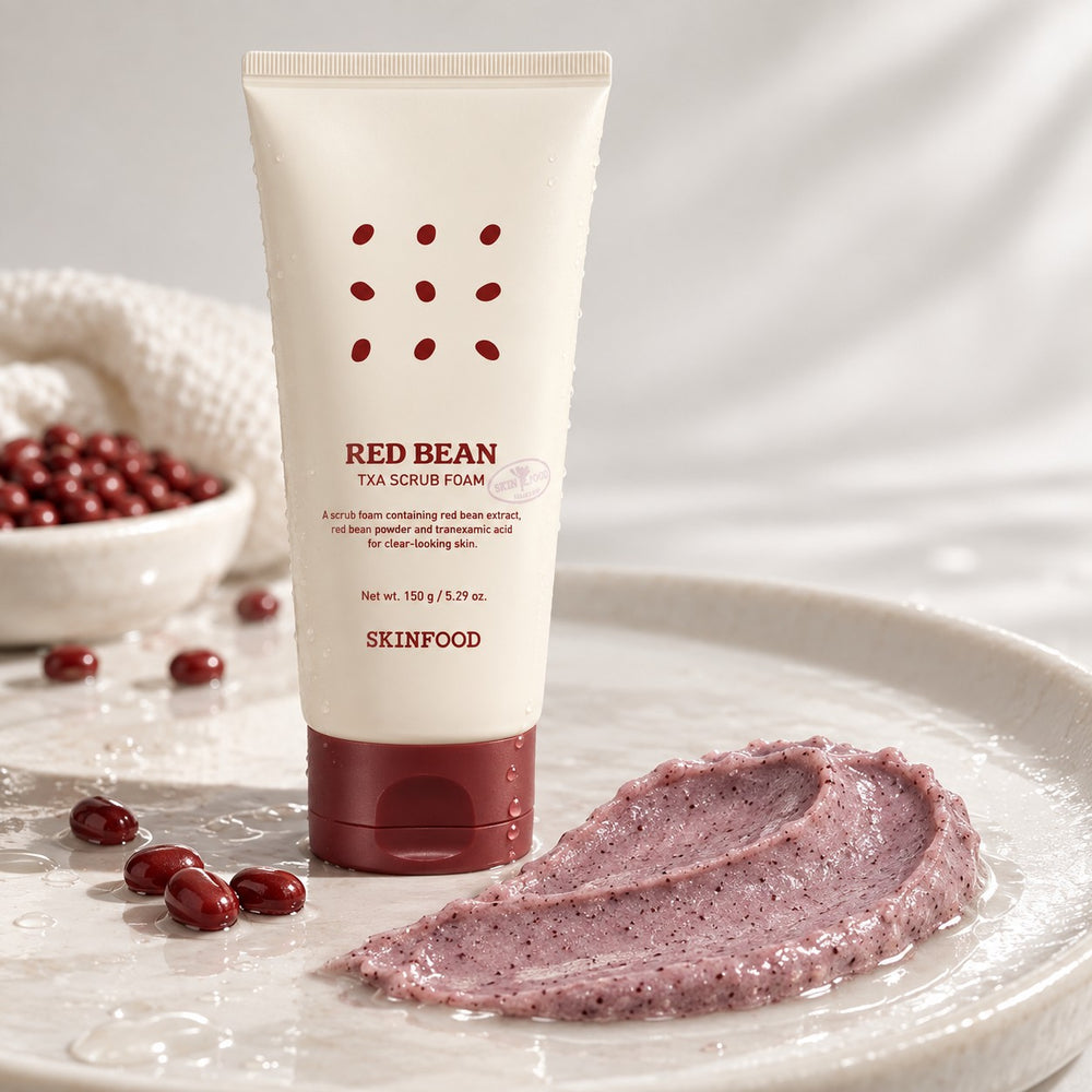 SKINFOOD Red Bean TXA Scrub Foam 150g