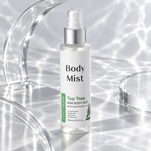 and by mixsoon Tea Tree AHA Body Mist 150ml