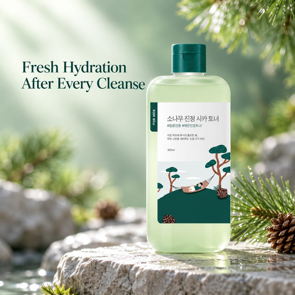 ROUND LAB For Men Pine Calming Cica Toner 300ml
