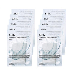Abib Mild Acidic pH Sheet Mask Aqua Fit 10 Sheets