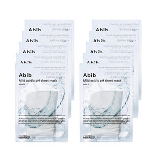 Abib Mild Acidic pH Sheet Mask Aqua Fit 10 Sheets