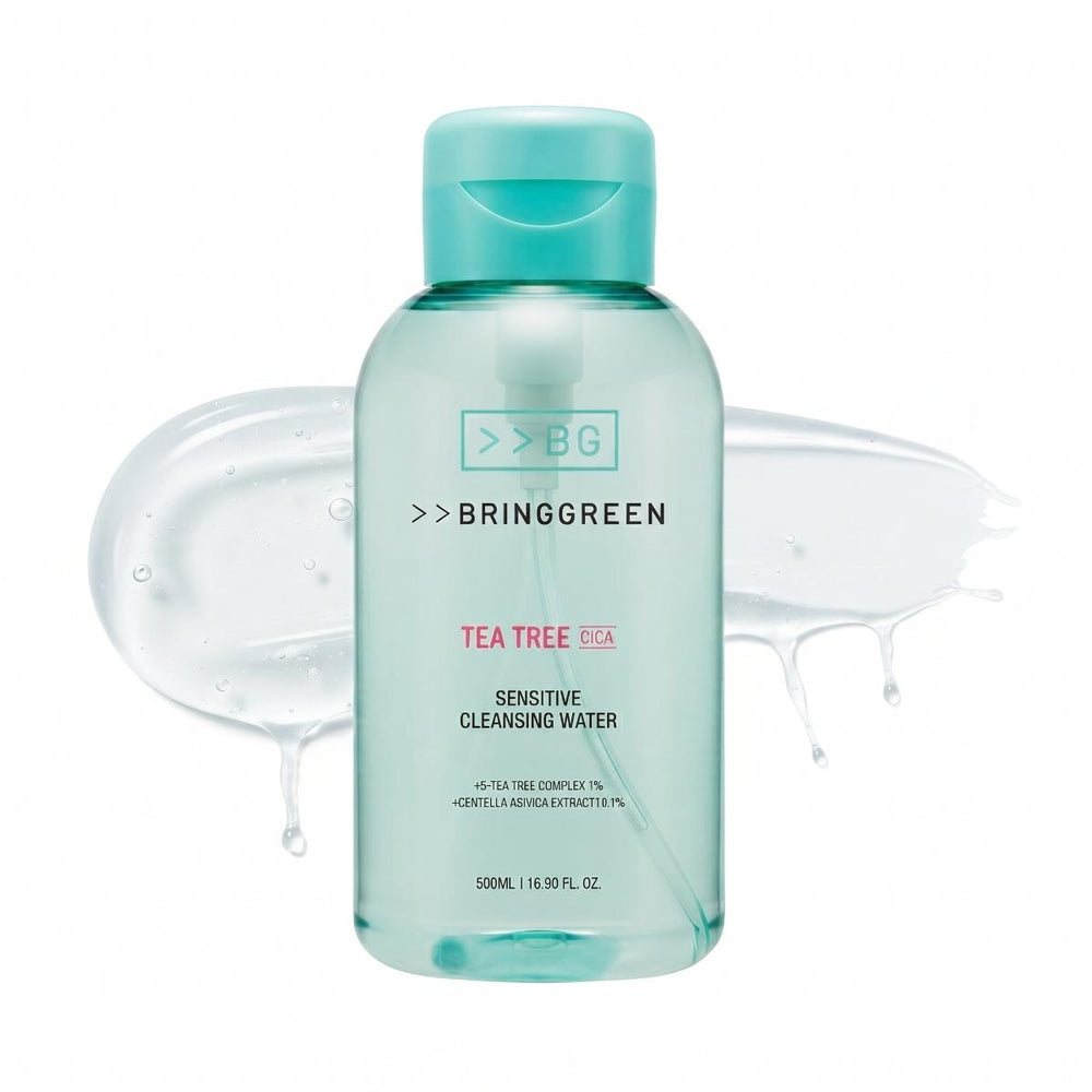 BRINGGREEN Tea Tree Cica Sensitive Cleansing Water 500ml
