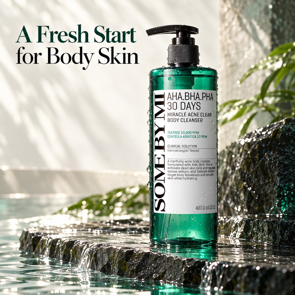 SOME BY MI AHA BHA PHA 30 Days Miracle Acne Clear Body Cleanser 400g