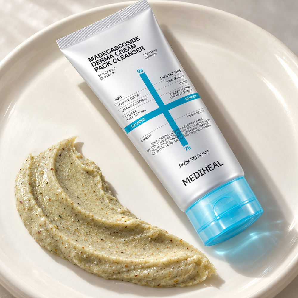 MEDIHEAL Madecassoside Derma Cream Pack Cleanser 120ml