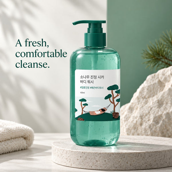 ROUND LAB Pine Calming Cica Body Wash 400ml