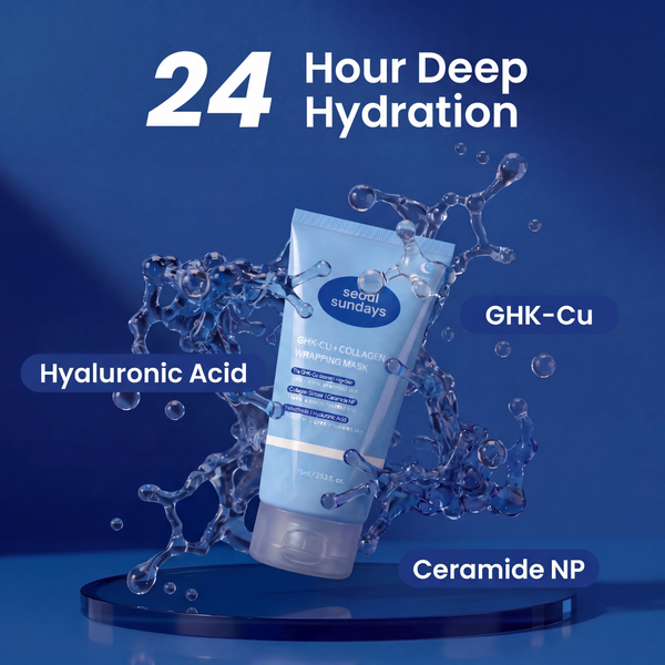 Mascarilla nocturna envolvente de GHK-Cu