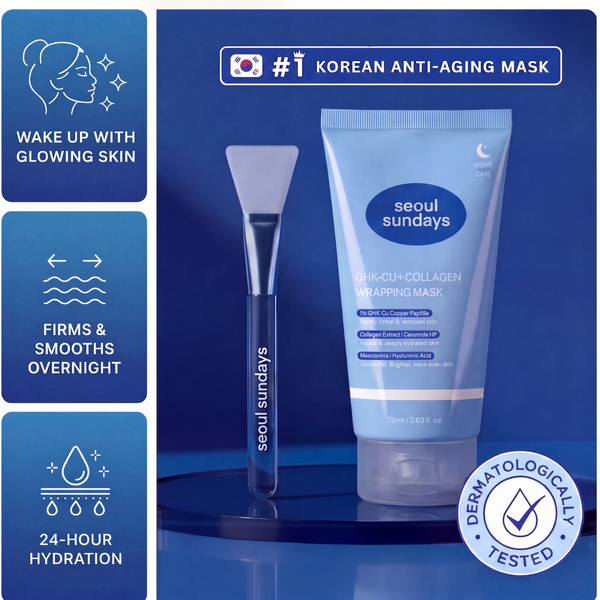 Mascarilla nocturna envolvente de GHK-Cu
