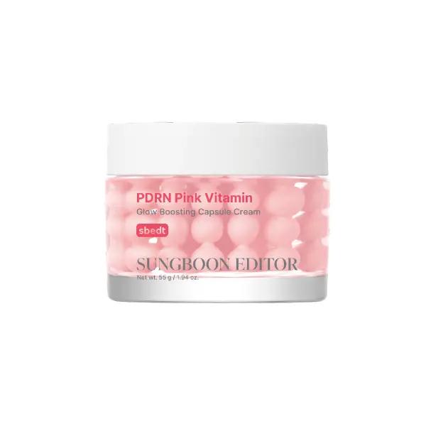 SUNGBOON EDITOR PDRN Pink Vitamin Glow Boosting Capsule Cream 55g